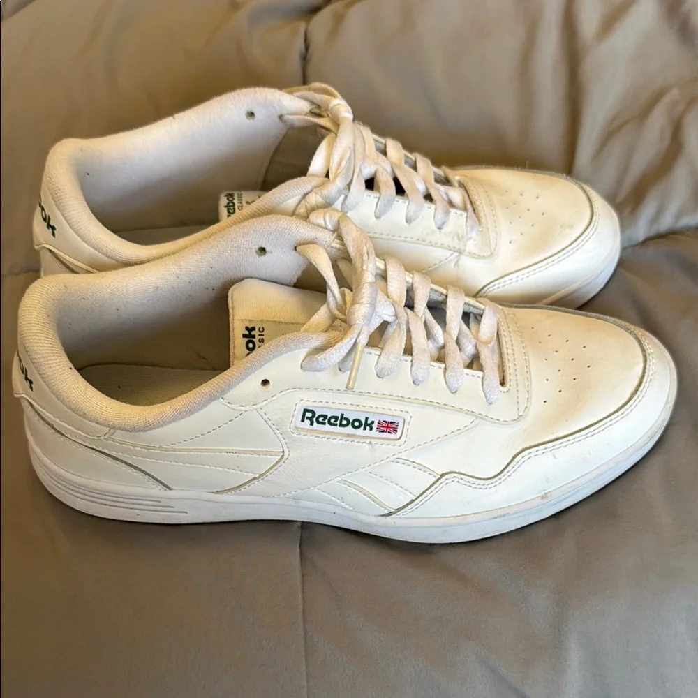 Reebok Men's White Sneakers - Picture 1 of 2